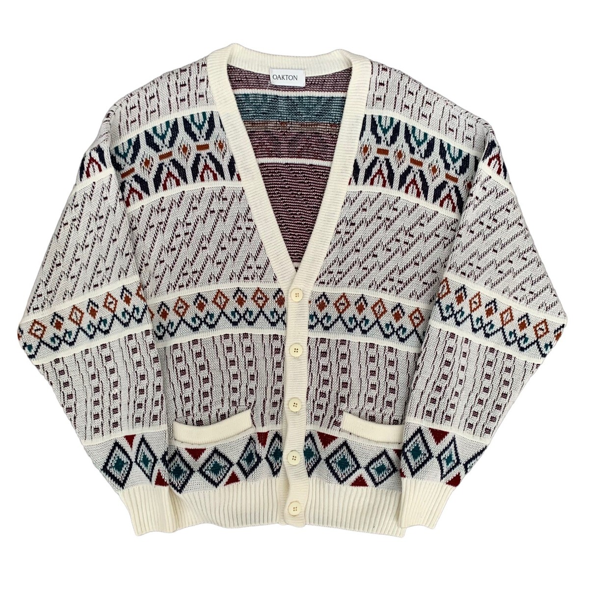 トップス 60's (Ydeen's) LETTERED KNIT CARDIGAN 60's (Ydeen's) LETTERED KNIT CARDIGAN