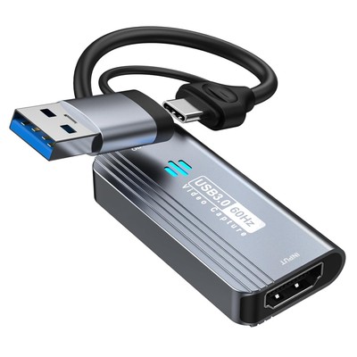 4K HDMI USB C Capture Card 1080P 60FPS Streaming Video Recorder