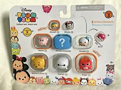 Disney Collectible Tsum Tsum 9 Pack Figures Series 3 Style #1 39897016788 | eBay
