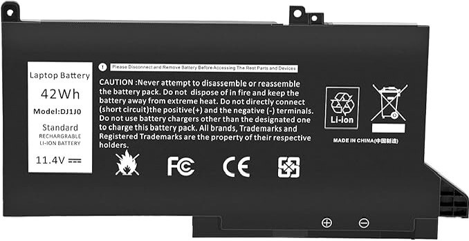 Batteria Nuova Dell Latitude 7280 7380 7480 DJ1J0 PGFX4 42Wh