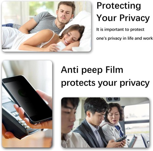 Lot pour Samsung Galaxy A25 5G Anti Espion Confidentialité Verre Trempé Protecteur d'écran - Photo 5 sur 5