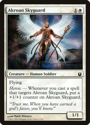 4x Akroan Skyguard - NM/LP - Theros Block - SPARROW MAGIC