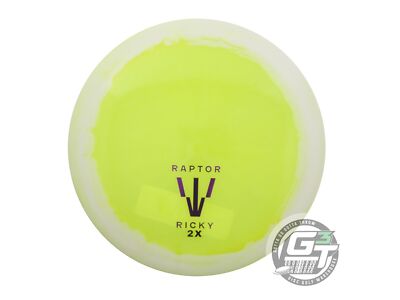 NEW Dynamic Discs RAPTOR CLAW Lucid Ice Orbit Trespass 175g Yellow Driver Disc