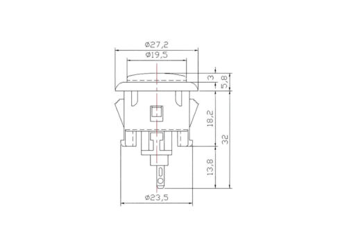 Original Sanwa OBSF-24 Arcade-Druckknopf für MAME Arcade1UP 24 mm - Bild 3 von 26