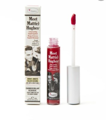 The Balm Meet Matt(e) Hughes - Devoted (Bright Red) .25 FL oz. 