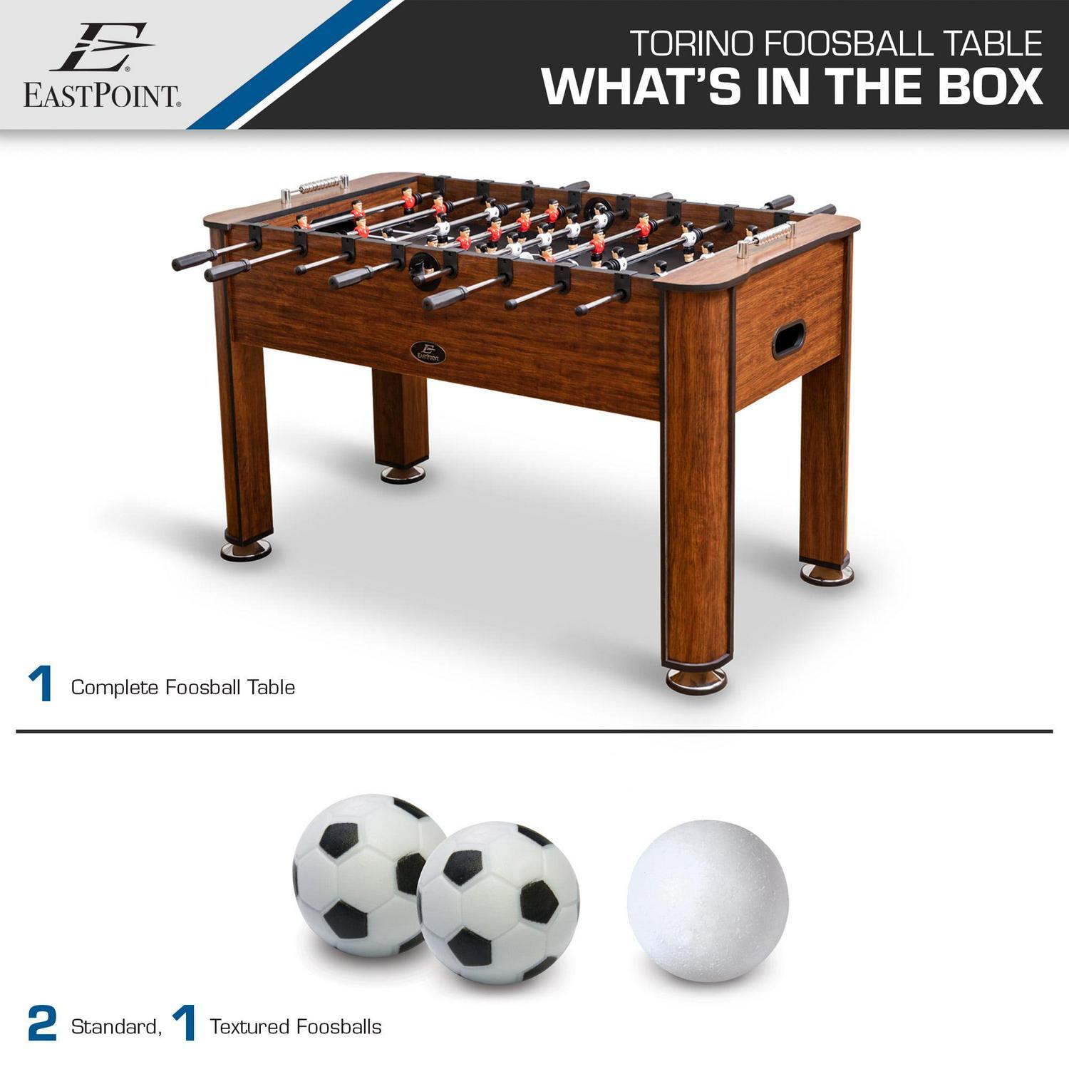 EastPoint Sports Classic Indoor FOOSBALL Game Table With Accessories