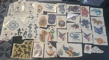 Large Lot Vending Machine Press On Temporary Tattoos Plus Extras - See Pictures