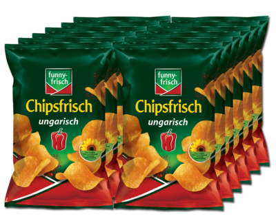 Funny Frisch Chipsfrisch ungarisch 12 x 40 g