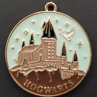 Harry Potter: Hogwarts am Tag - kleiner Anhänger für Schmuck / Kette