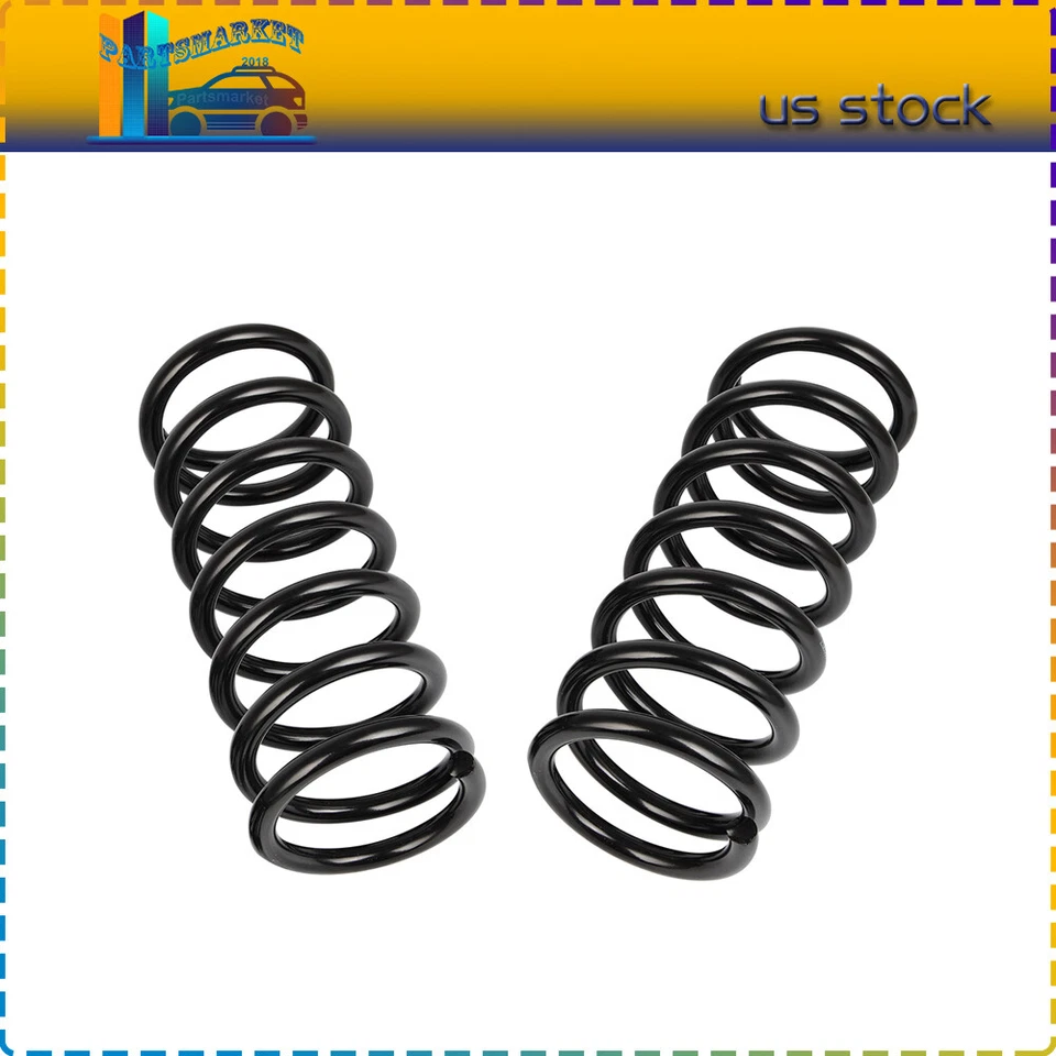 1 par de muelles helicoidales traseros izquierdo y derecho aptos para Saturn Vue Sport Utility 2002-2007 Foto 4 de 4