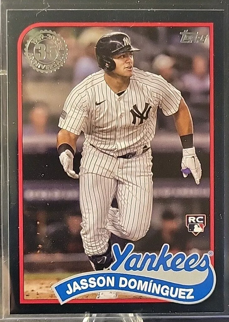 2024 Topps Update Jasson Dominguez RC 1989 Black /299 Yankees
