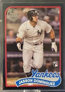 2024 Topps Update Jasson Dominguez RC 1989 Black /299 Yankees