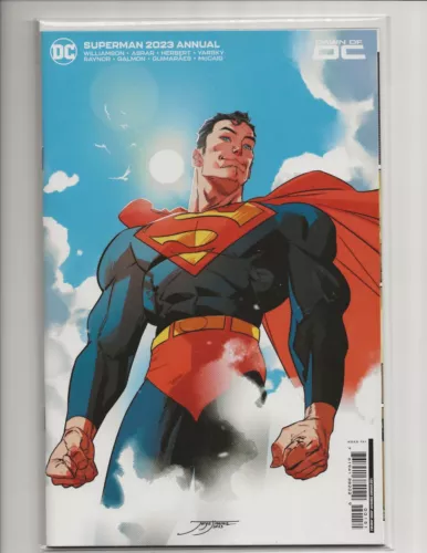 SUPERMAN 2023 ANNUAL #1 - Jorge Jimenez 1:50 Ratio Variant DC NM