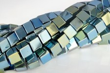 Green Hematite Cube Grade AAA Gemstone Loose Beads 1/2/3/8/10MM