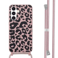 imoshion SilikonhüLle Design Mit Band Samsung Galaxy A36 - Animal Pink