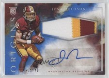 2016 Panini Origins Rookie Blue 12/49 Josh Doctson #RJPA-JD Jumbo Patch Auto 2o7