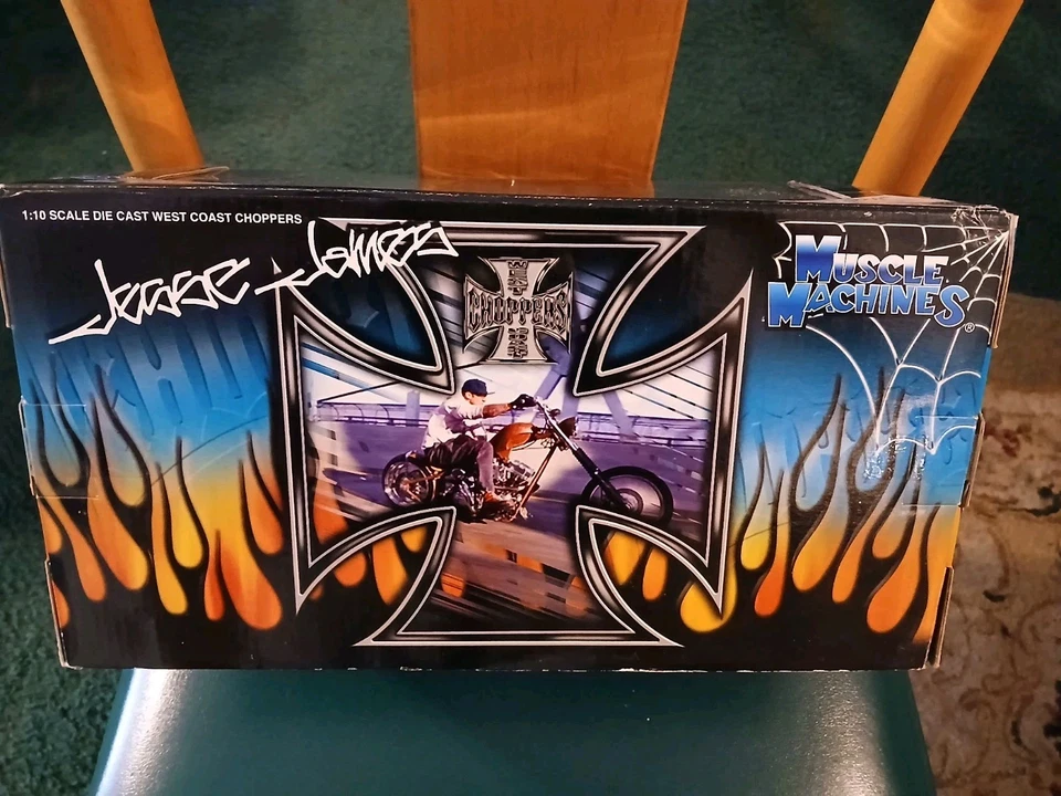 West Coast Choppers Jesse James 1:10  Sturgis Special JJ04-10-02 Die Cast - Image 3 of 3