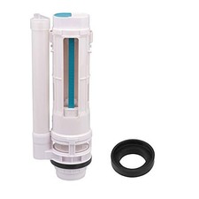 White 29cm Height Water Tank Split Dual Flush Fill Toilet Cistern Inlet Drain