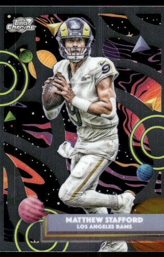 2025 Topps Cosmic Chrome #56 Matthew Stafford - FB