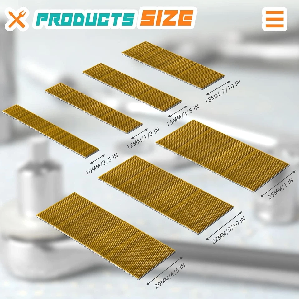 Clavadora Brad galvanizada surtida 2 Foto 2 de 4