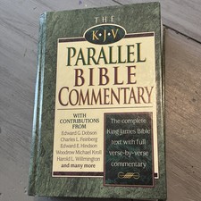 The KJV Parallel Bible Commentary Nelson King James 1994 Hardcover