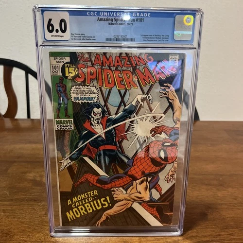 Amazing Spider-Man #101 CGC 6.0  1st Appearance of Morbius Marvel Comics 1971