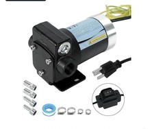110V Gasoline Oil Fuel Transfer Pump 110V Reversible Pump Kerosene Diesel