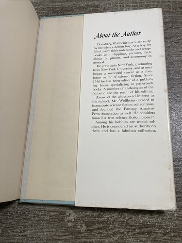 The Secret of the Ninth Planet by Donald Wollheim HC 1965 1st Ed./5th Print Holt - Picture 9 of 9
