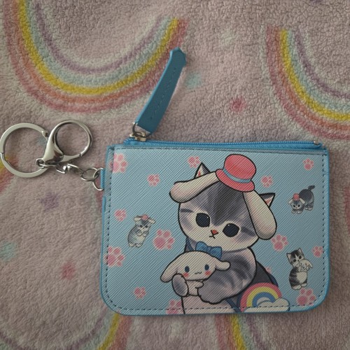 Sanrio x Mofusand Hangyodon Mini Plüsch Schlüsselanhänger + 2 Geldbörsen - Bild 11 von 14