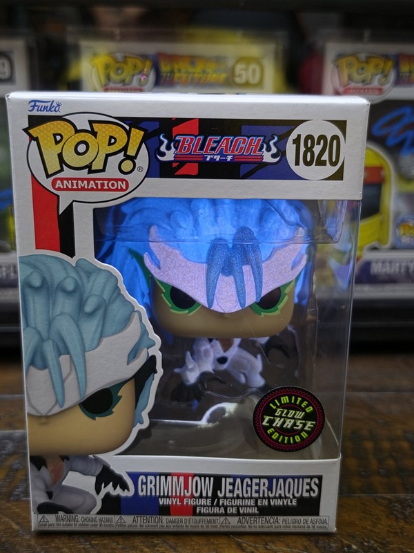 Funko Pop! Vinyl: Bleach - Grimmjow Jeagerjaque (Chase) (Glow) #1820