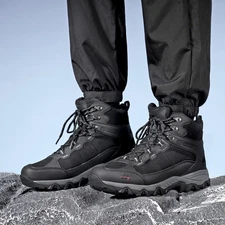 Men's Hiking Boots Waterproof Non-slip Trekking Climbing Boots WIDE SIZE