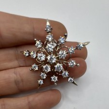 Starburst Brooch Pin