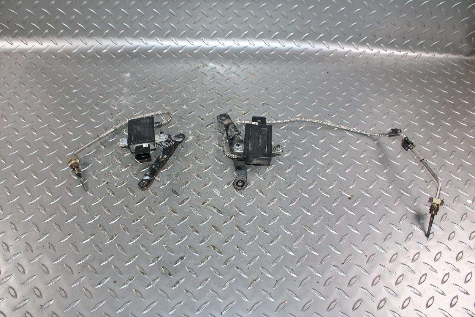 13-18 Flying Spur 6.0L Motor Engine EGT Exhaust Temperature Temp Sensors Pair 2x