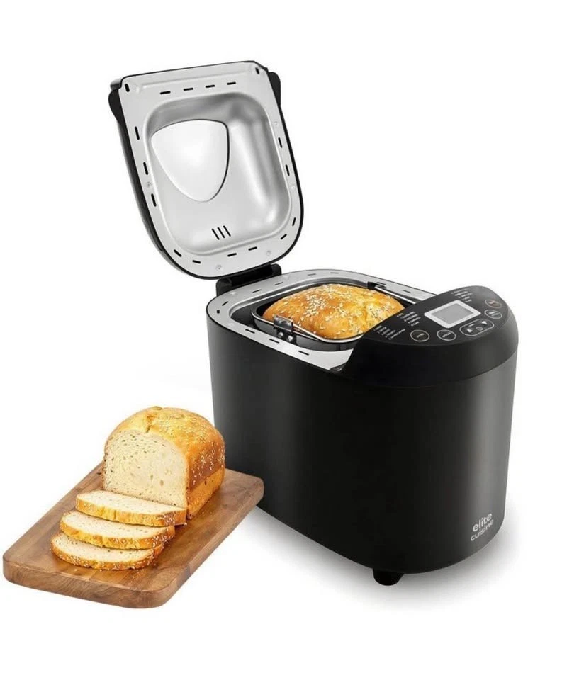 Elite Cuisine Programmable Bread Machine with 19
Opens in a new window or tab