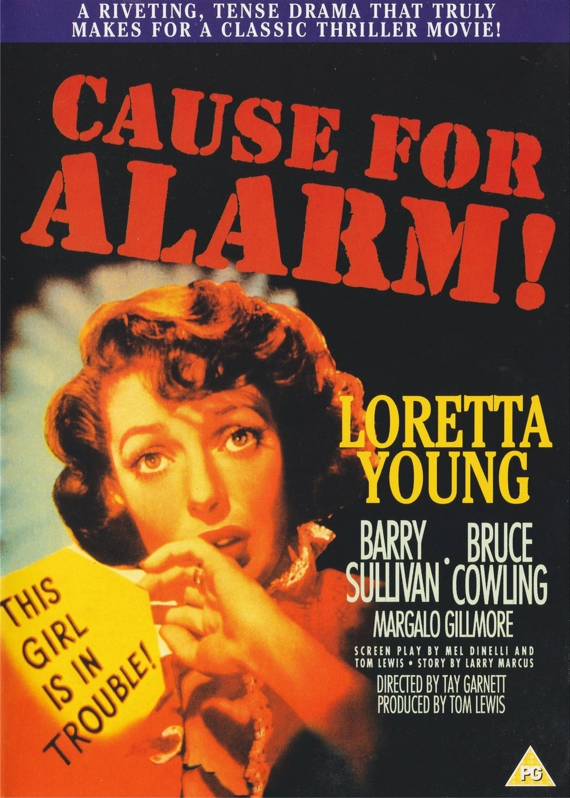 Cause for Alarm DVD (2003) NEW