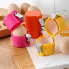 Portable Egg Cracker Cutter Tool Handheld Eggshell Separator Kitchen Tool CW