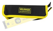 H&uuml;lle XS f&uuml;r Wasserwaagen bis 23cm Polyester mit Zipper  290x70x30mm - WELDINGER