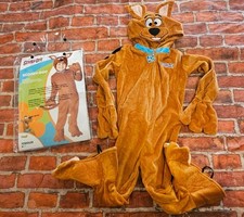 Spirit Halloween Scooby Doo Costume Toddler Kids Size 2T Plush Jumpsuit Dog