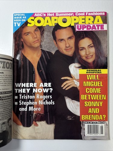 SOAP OPERA UPDATE magazine w attached Digest June 28,1994 All My Children / GH - Picture 2 of 4