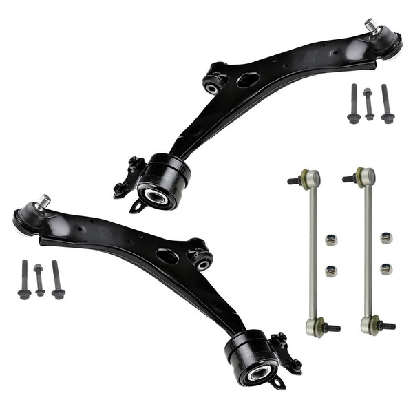 2 Querlenker Vorne FüR Mazda 5 CR19 U 2 Koppelstange U Schrauben Links Rechts-image