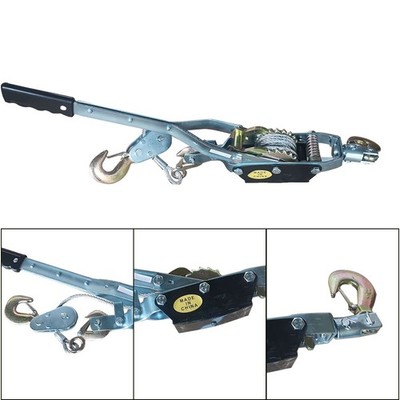 4 Ton Dual Gear Power Puller Cable puller Heavy Duty Hand Power Cable Puller