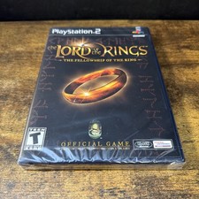 Lord of the Rings The Fellowship of the Ring Sony PlayStation 2 PS2 New Sealed