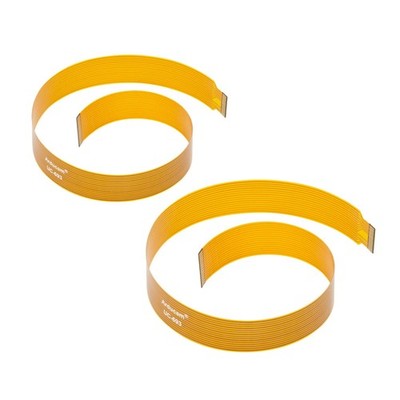 2 PCS Camera Cable Set 11.8 Inch 30cm Ribbon Flex Extension For Pi Zero W