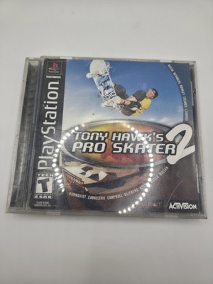 Tony Hawk's Pro Skater 2 Playstation 1 PS1 Black Label 2000 CIB Case Damaged