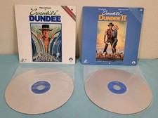 VTG   Crocodile Dundee 1  2   Cult Classic Action/Adventure   Laserdisc Movies