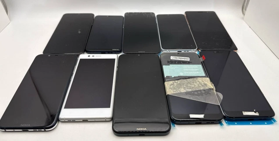 Lot of 10 Android Smartphones Nokia G21 G20 6.1 Plus 7 Plus 3 C21 Not Working - Image 4 of 4