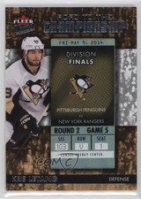 2014-15 Fleer Ultra Road to the Championship Kris Letang (Round 2 5/9/14) jg3