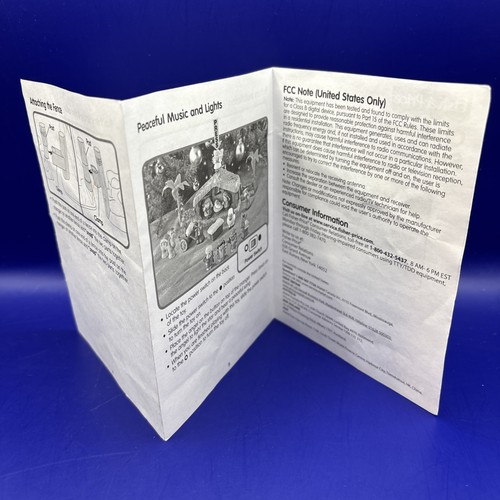 2002 Mattel Fisher-Price Little People Christmas Story - Instruction Booklet - Bild 3 von 4