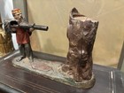 Antique 1870s - CAST IRON - MECHANICAL - CREEDMOOR  BANK. Qrig. Paint, Trap — photo 2