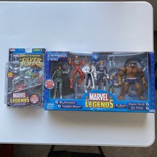 Marvel Legends Fantastic Four Box Set w  Series 5 Silver Surfer 2004 Toy Biz NIB